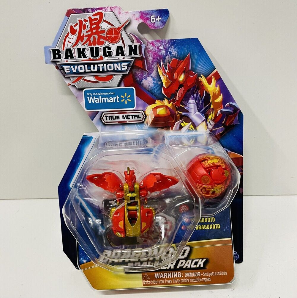 Bakugan Evolutions Dragonoid Brawler Pack Spin Master Exclusive True Metal NEW